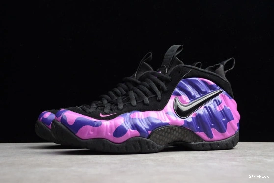  Air Pro Purple 624041-012 Camo Foamposite 0213